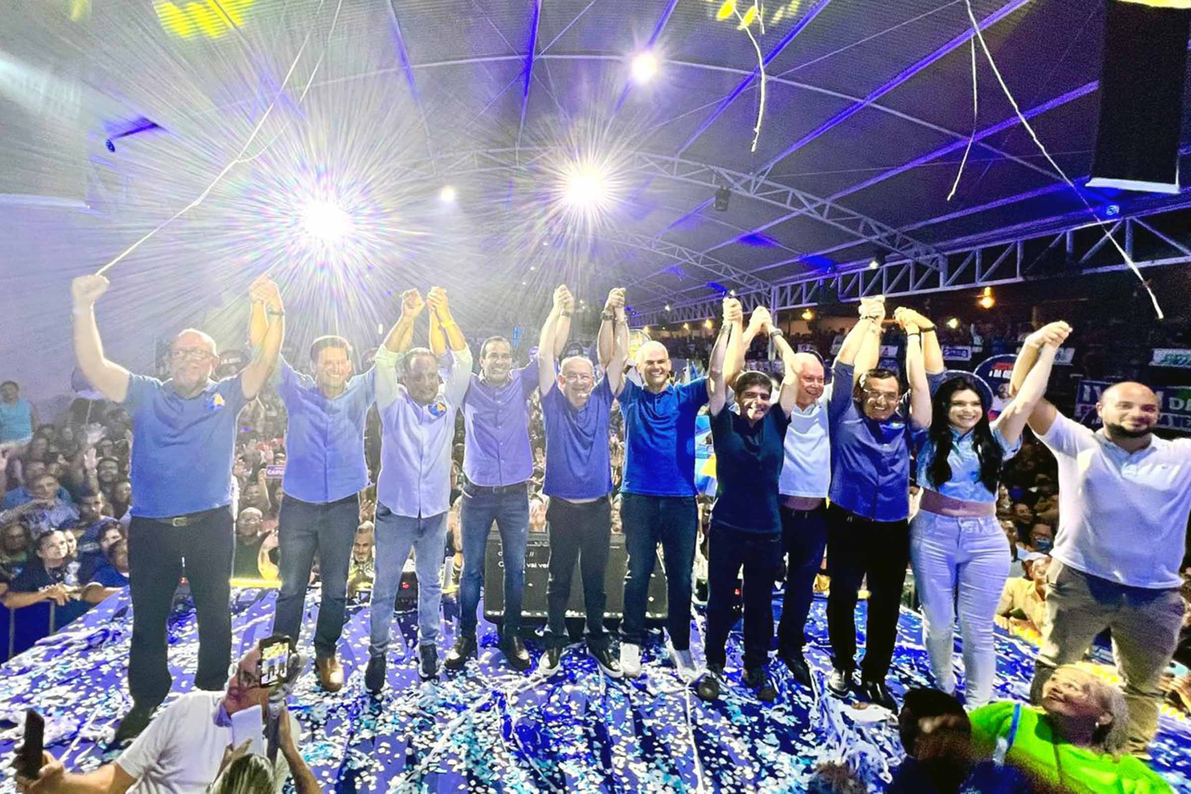 União Brasil oficializa candidatura de José Ronaldo e Pablo Roberto