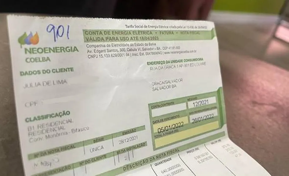 Mais de 1,3 milhão de famílias baianas podem ter até 65% de desconto na conta de energia de 2025