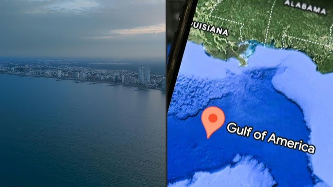 Apple e Google renomeiam Golfo do México para Golfo da América