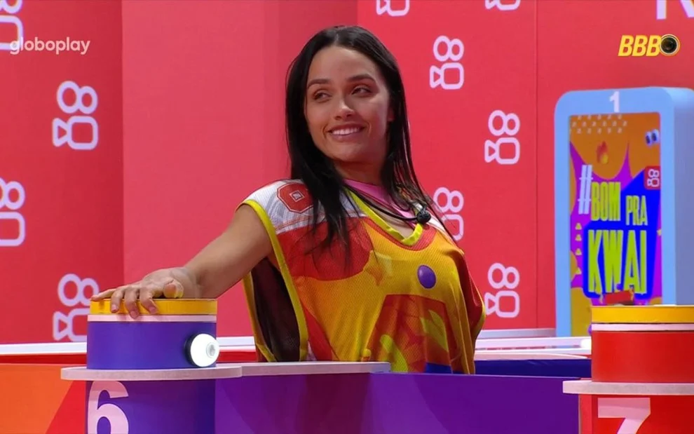Eva Pacheco vence Prova do Líder no BBB 25 após 12 horas de prova
