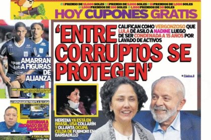  Imprensa peruana critica asilo concedido pelo Brasil à ex-primeira-dama Nadine Heredia