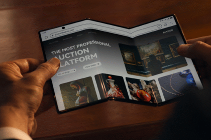 Huawei volta ao Brasil com celular de tela tripla e aposta em sistema próprio para superar sanções