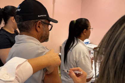 Saúde aplicou 1.374 doses contra a gripe neste sábado e domingo