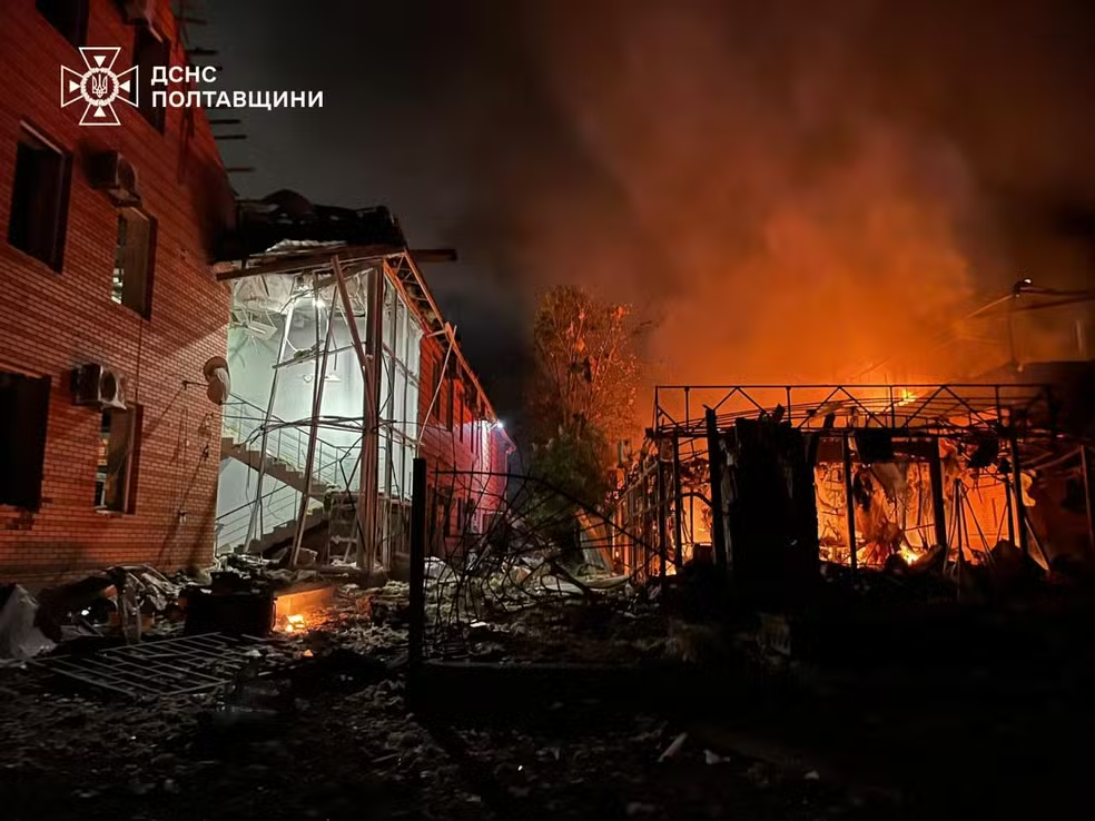 Rússia bombardeia Ucrânia com 450 drones e mísseis e diz que foi resposta a ‘atos terroristas’ de Kiev