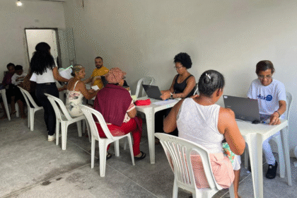 Mutirão do CadÚnico atende 130 famílias no distrito da Matinha
