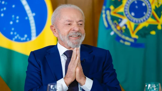 Presidente Lula em evento