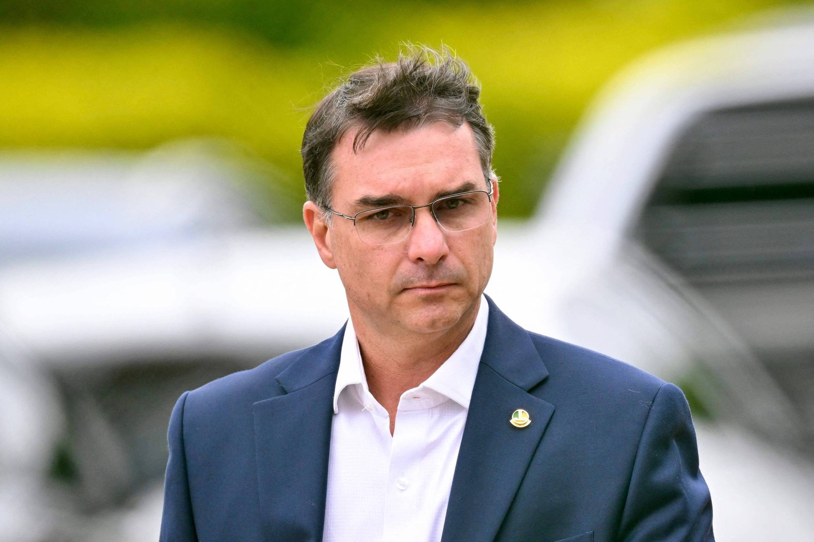 Senador Flávio Bolsonaro discursando