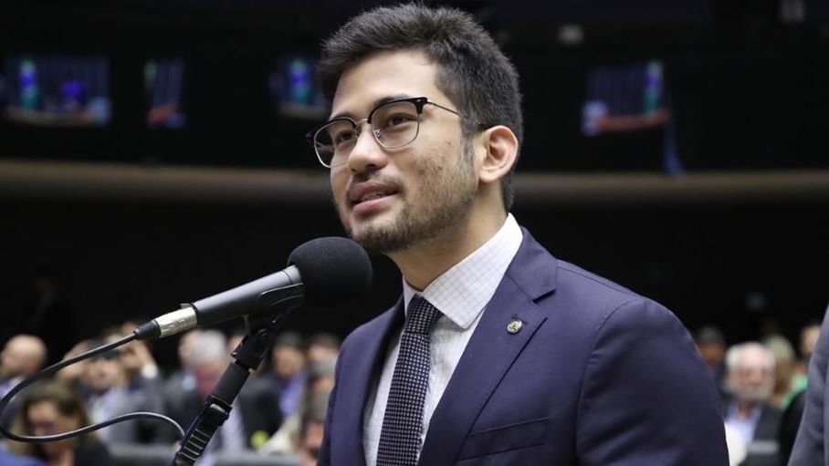 Deputado Kim Kataguiri no Plenário