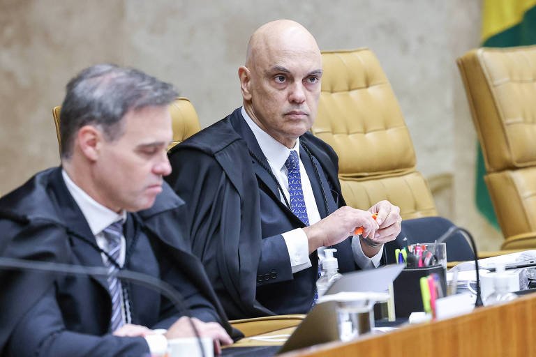 Ministros do STF em sessão plenária discutem o caso