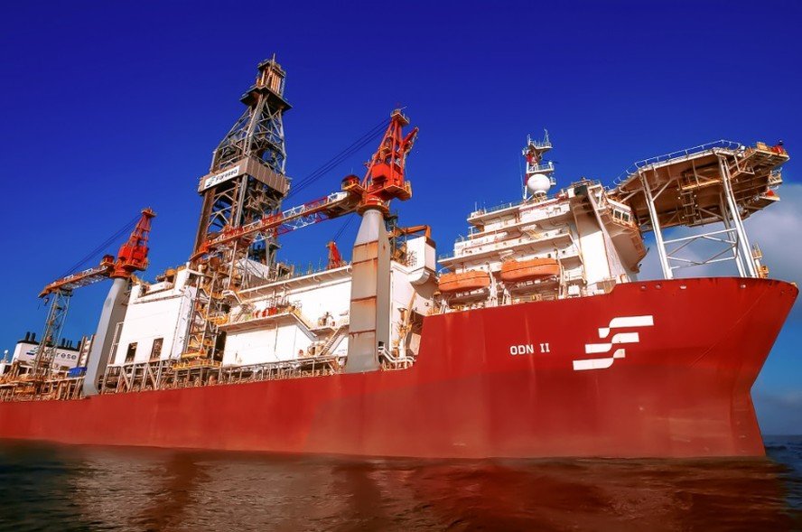 Sonda de exploração da Petrobras